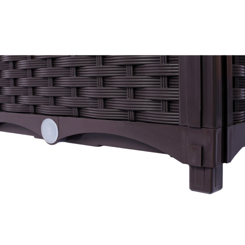 Deep Raised Garden Bed Plastic Planter Boxes For Vegetables Flowers Herbs And Succulents,Self-Watering Planter Box Raised Bed To Grow Flowers, Herbs & Vegetables, 15.7 L X 15.7 D X 14.7 H