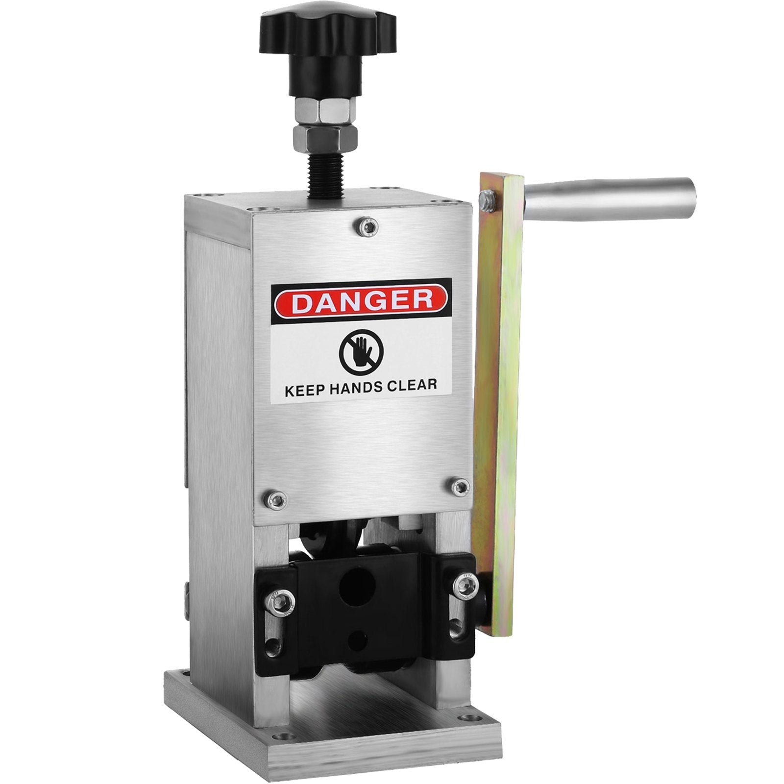 VEVOR Manual Wire Stripping Machine 0.06-0.98 Inches, Wire Stripper Machine With Hand Crank Portable, Wire Stripping Tool Aluminum Construction,for Scrap Copper Recycling