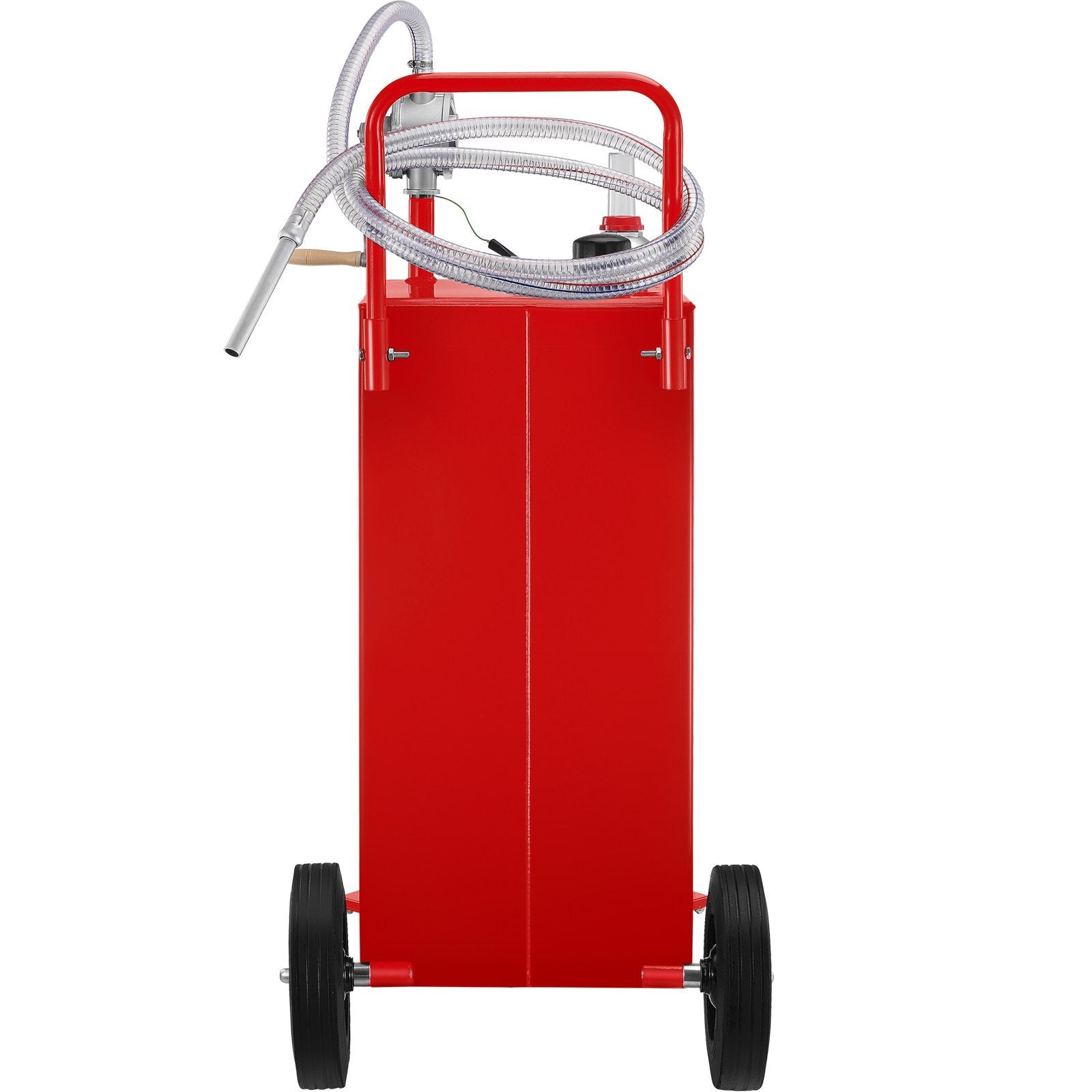 VEVOR Fuel Caddy, 35 Gallon Gas Storage Tank on 4 Wheels, Red