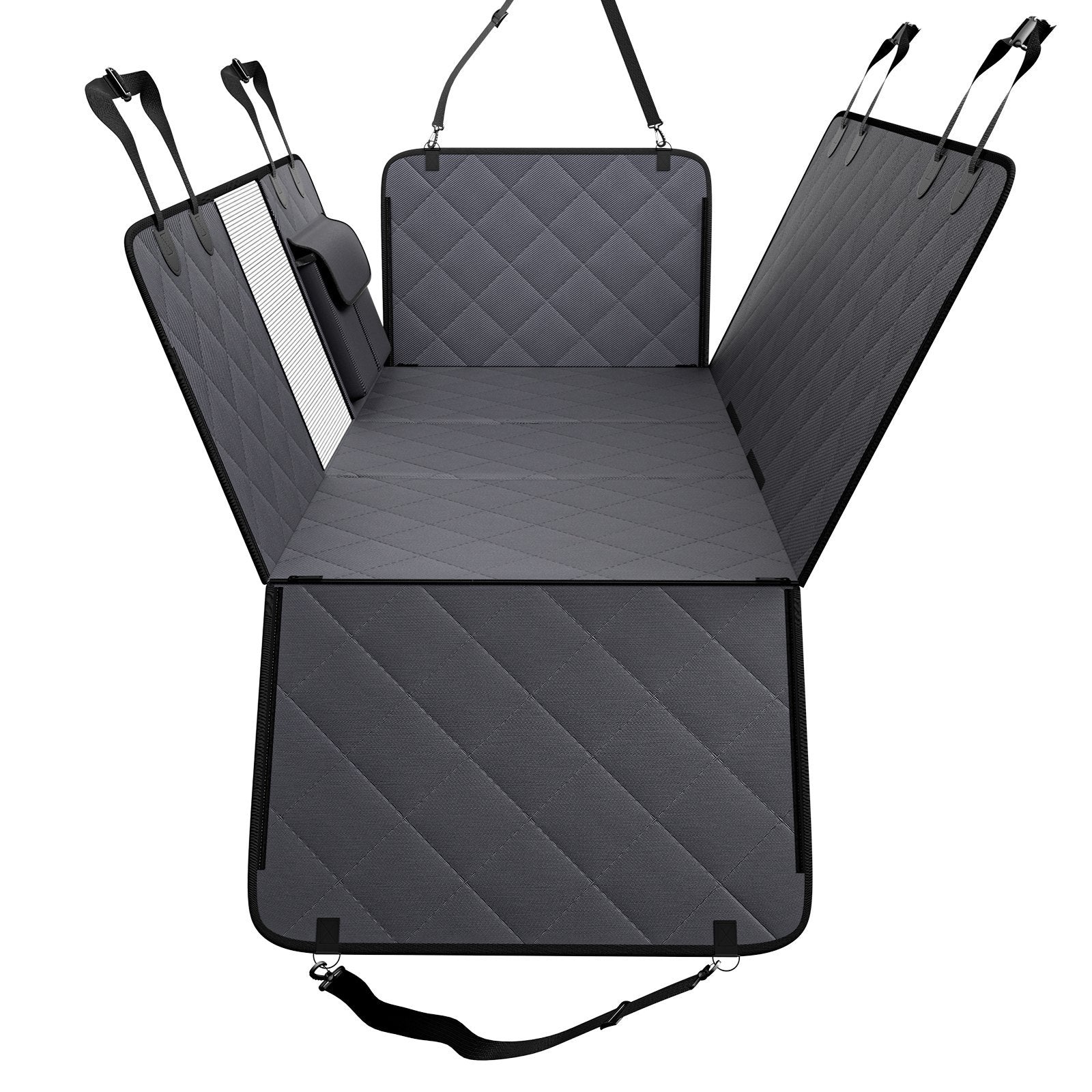 VEVOR 54 x 24 in Dog Car Seat Cover for Back Seat - Waterproof 600D