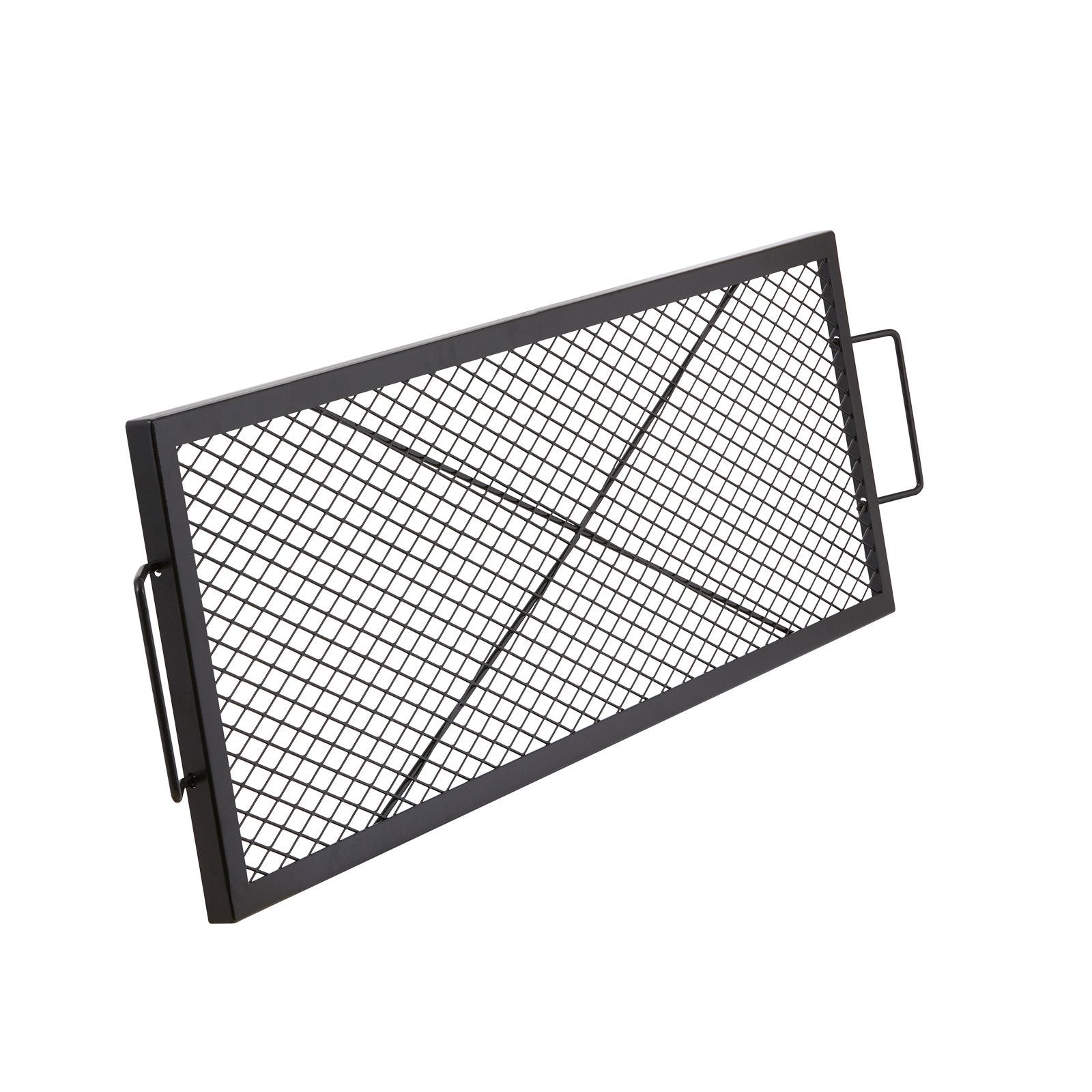 VEVOR X-Marks 44in Fire Pit Grill Grate — Heavy Duty Steel Portable BBQ