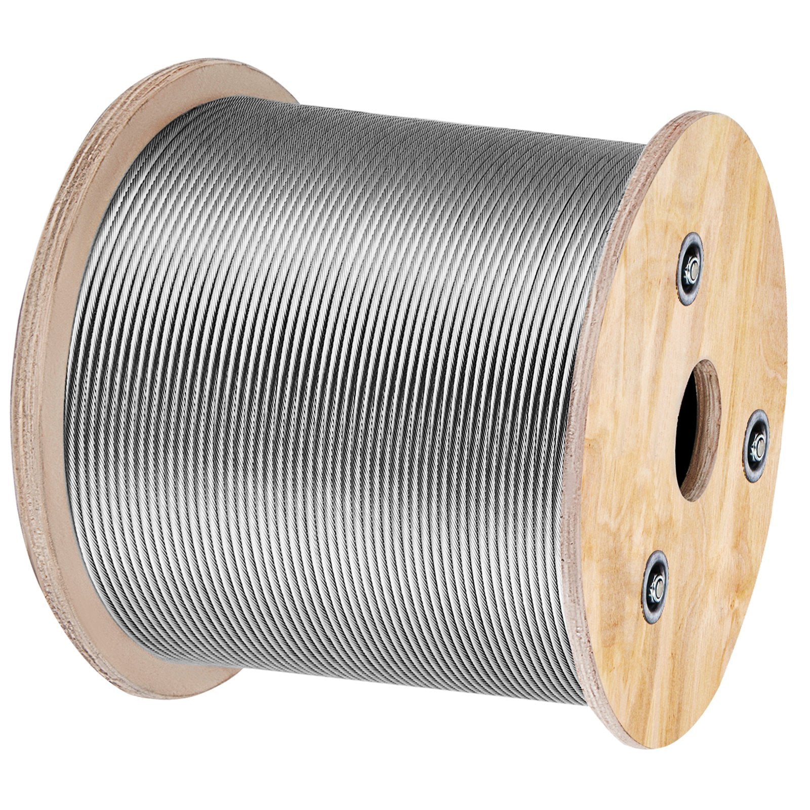VEVOR Stainless Steel Cable Railing 500ft, Wire Rope 316 Marine Grade