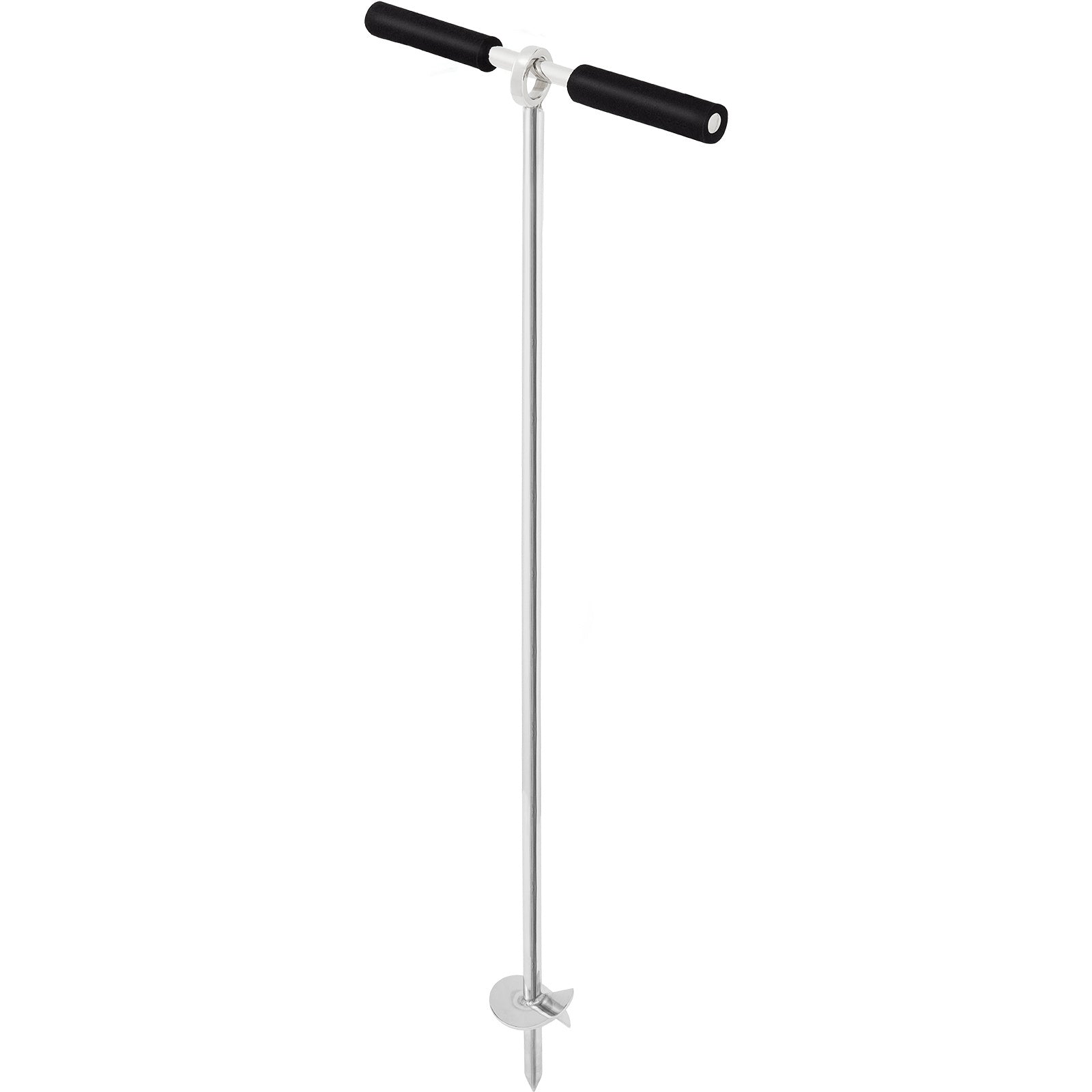 VEVOR Sand Anchor, Length Auger To The Beach And Sandbar, 316 Stainless Steel Screw Anchor W Removable Handle, Bungee Line & Carry Bag, For Jet Ski PWC Pontoon Kayak