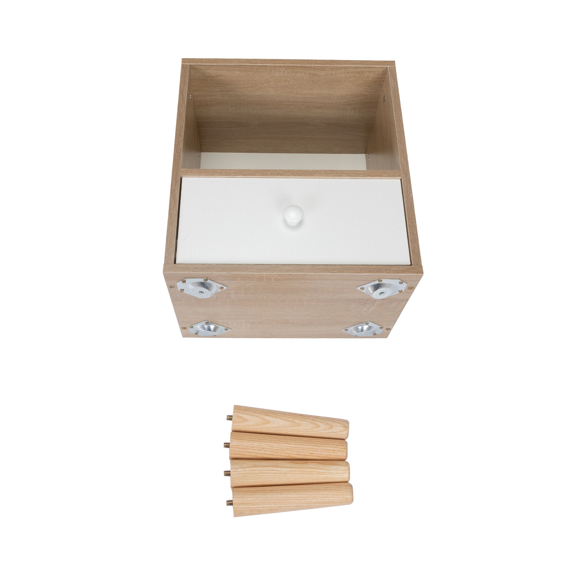 Stunning Coocosh nightstand, designed for maximizing space with style. Perfect for keeping your bedside essentials close at hand.