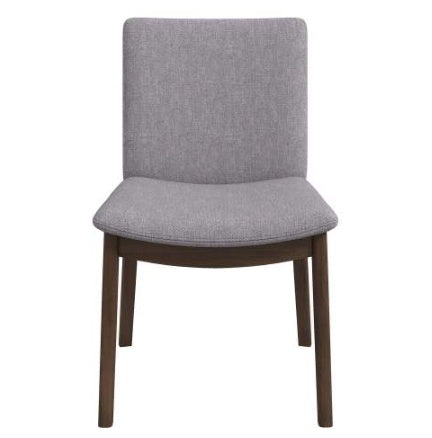 Cydd Laura Mid Century Solid Wood Dining Chairs Set Of 2 Grey - View 10