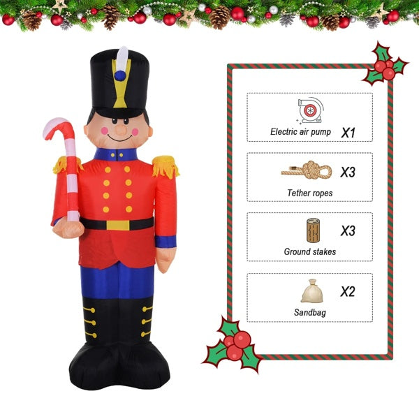 Inflatable Nutcracker Toy Soldier (6 ft)