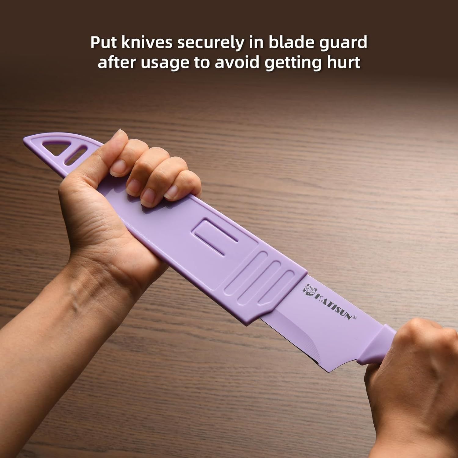 30-Piece Knife Set with Cutting Board — Colorful Stainless Steel Kitchen Knives