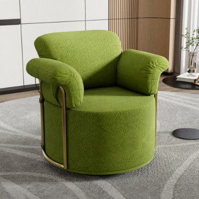 360 Degree Barrel Swivel Accent Sofa Chair Cydd - View 9