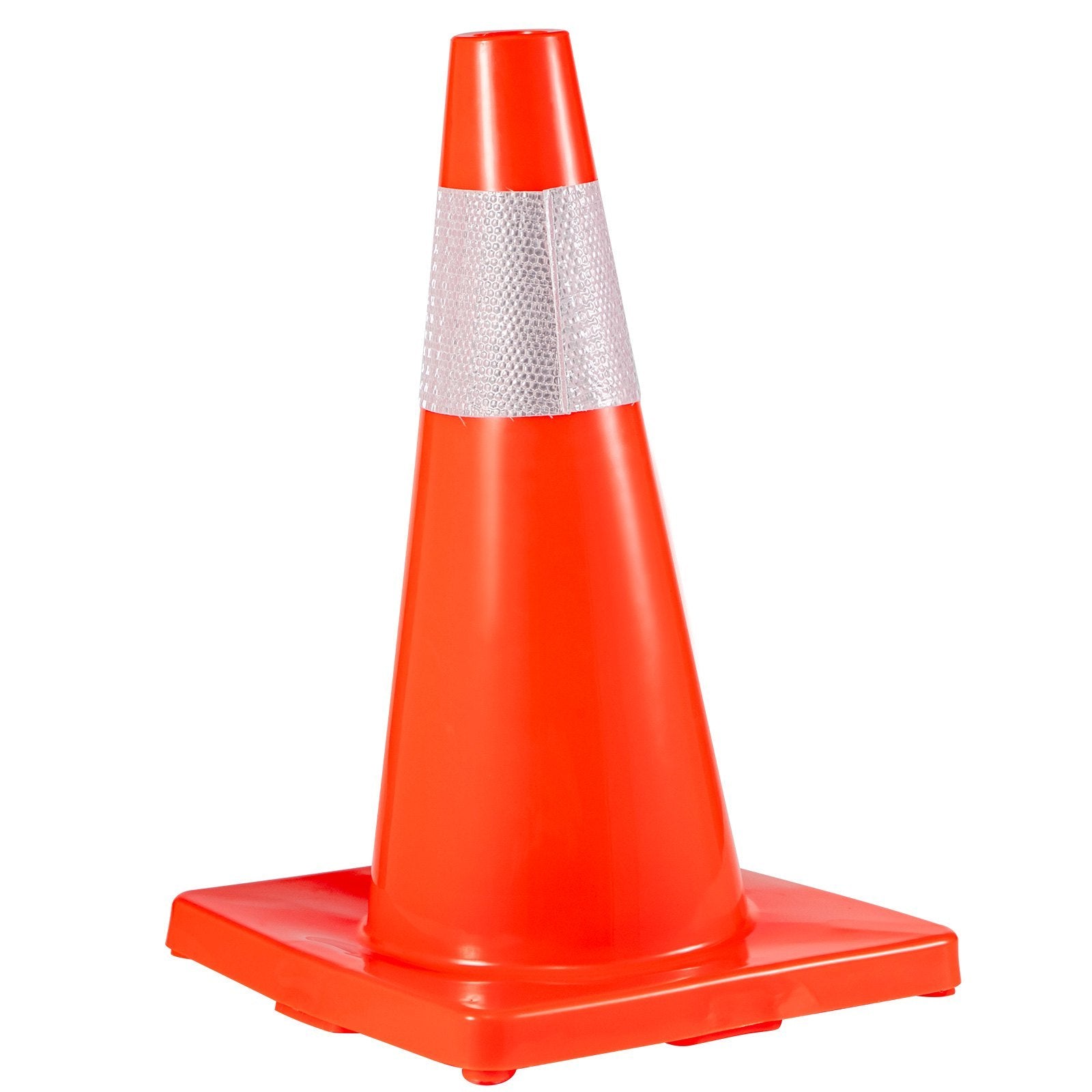 VEVOR 20-Pack 18" Traffic Cones, Safety Road Parking Cones with Reflective Collars