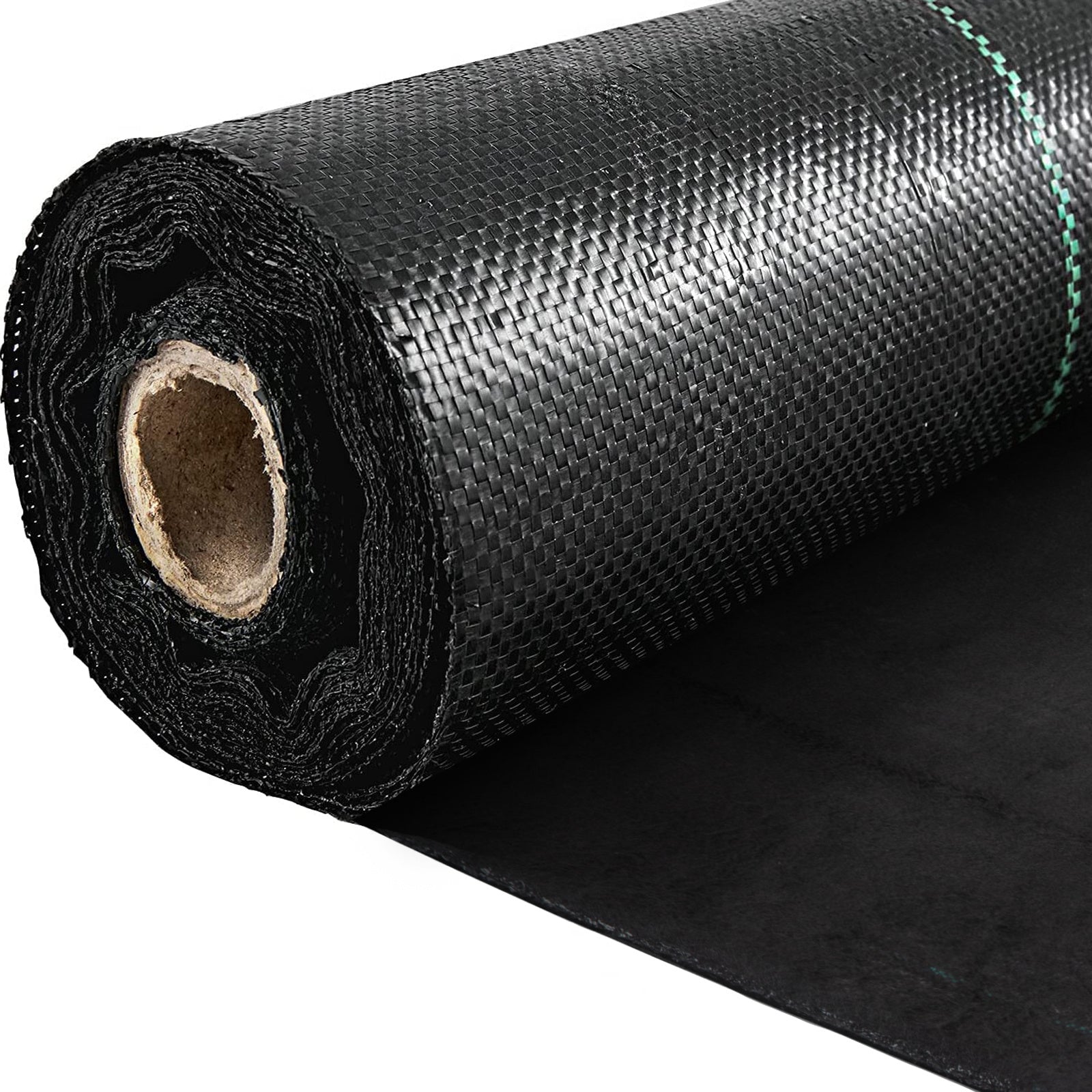 VEVOR Weed Barrier, 5.8oz Landscape Fabric, 3ft x 300ft Heavy-Duty Woven Geotextile - Black