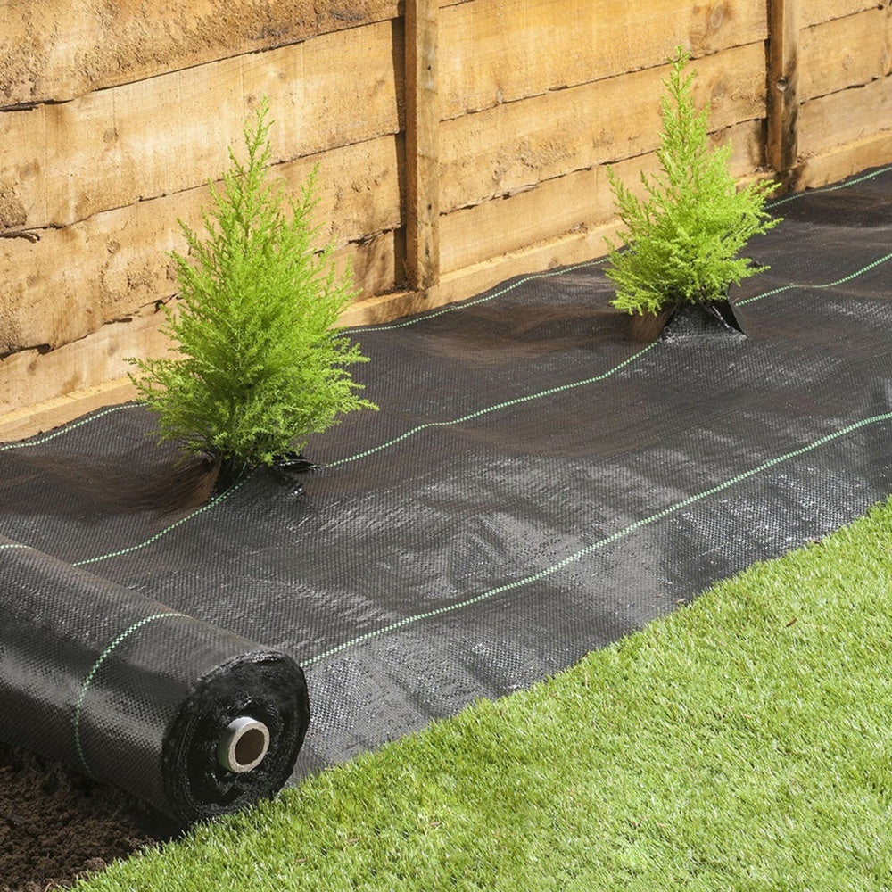 VEVOR 6FTx300FT Premium Weed Barrier Fabric Heavy Duty 3.2OZ