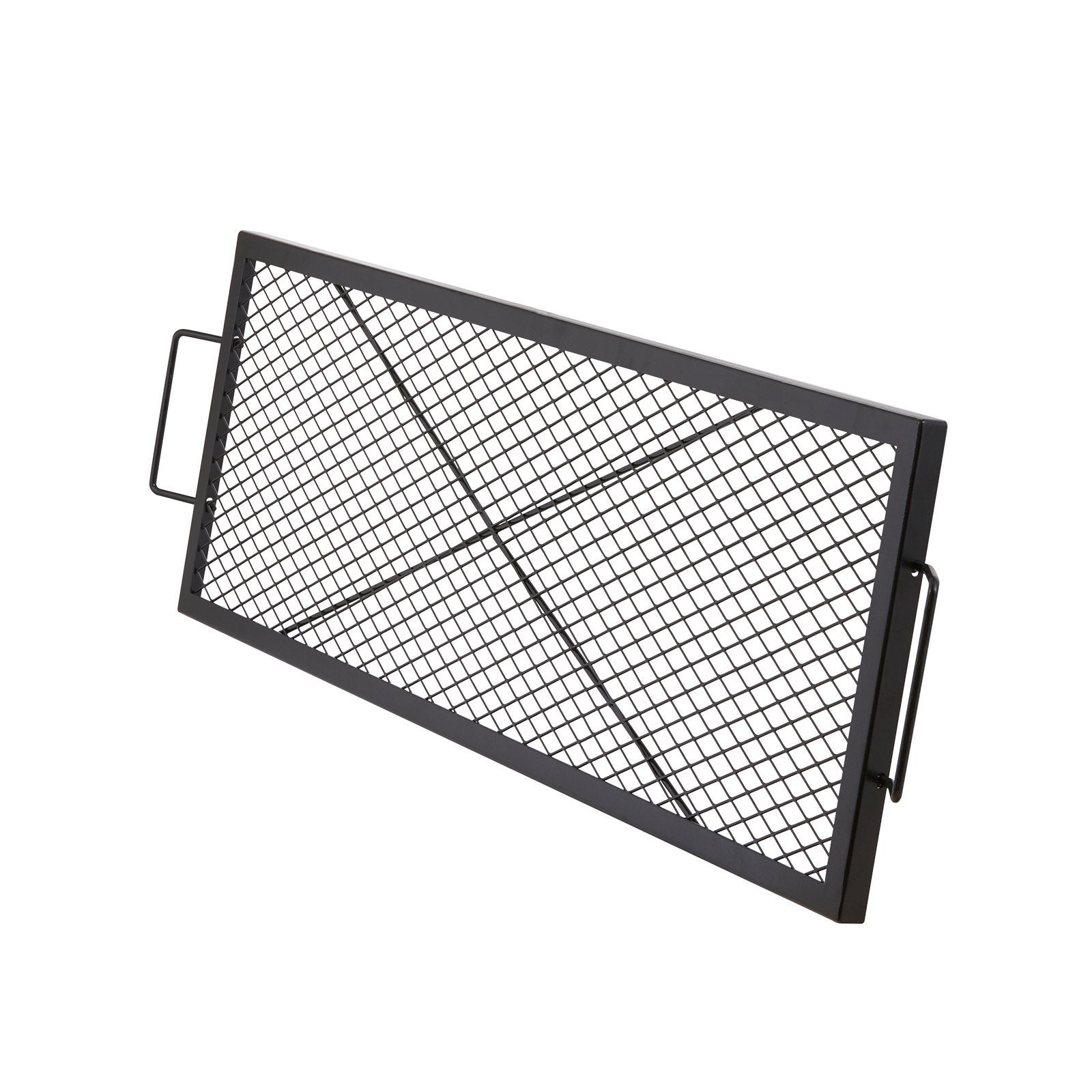 VEVOR X-Marks 44in Fire Pit Grill Grate — Heavy Duty Steel Portable BBQ