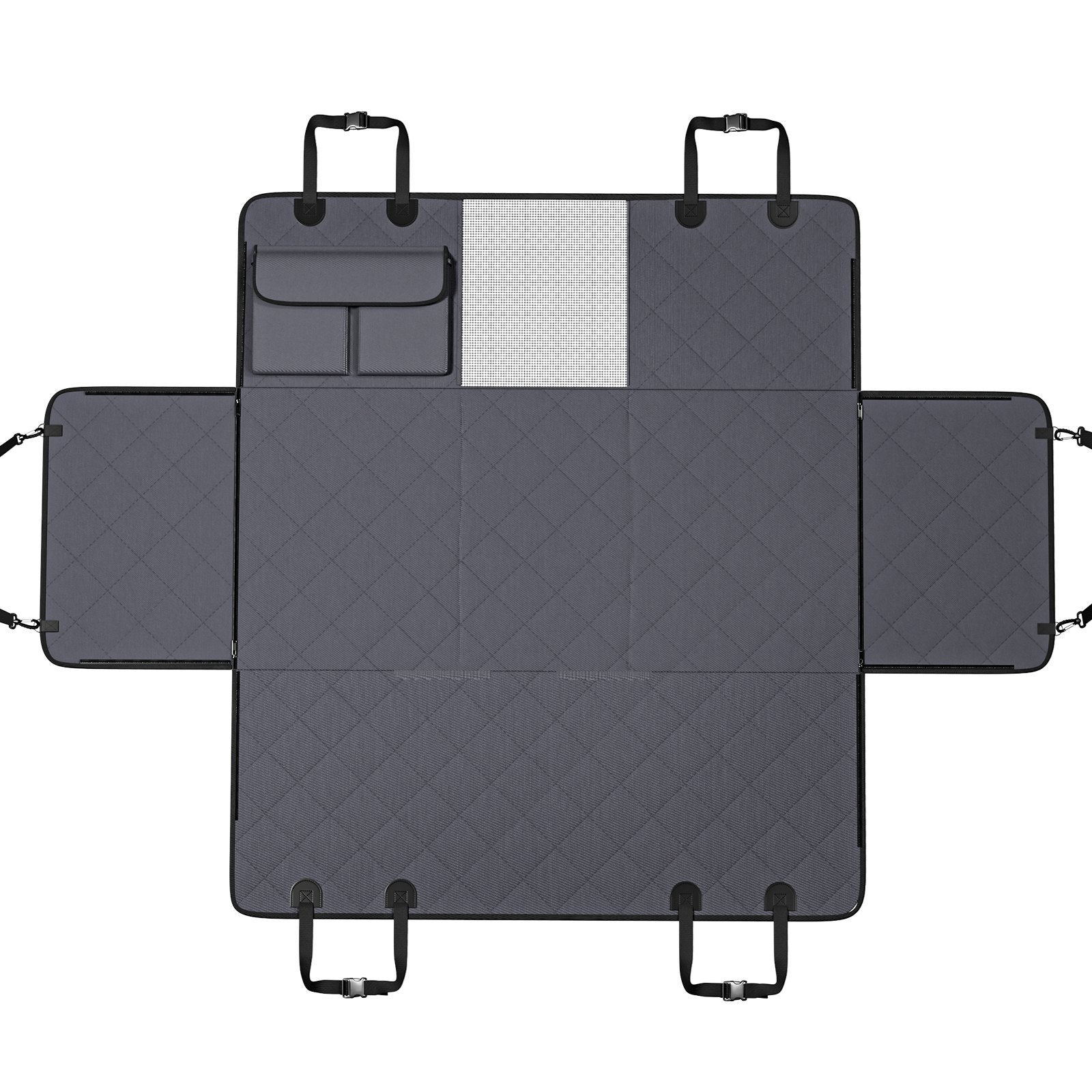 VEVOR 54 x 24 in Dog Car Seat Cover for Back Seat - Waterproof 600D