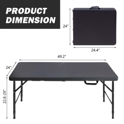 Portable Folding Table 135kg Camping Cydd - View 9