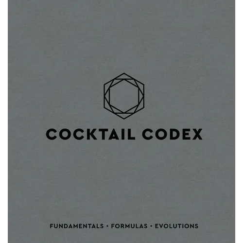 Coocosh's "Cocktail Codex" hardcover book elegantly combines geometric design with cocktail crafting fundamentals, empowering home bartenders to create perfect drinks while elevating kitchen aesthetics. A must-have for beverage enthusiasts and culinary creatives alike.