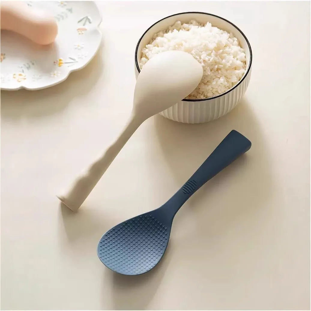 Coocosh’s elegant silicone rice spoon, featuring a heat-resistant, non-stick design, pairs beautifully with your dining setup. Its ergonomic grip ensures effortless serving, making every meal a delight for you and your guests.