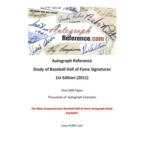 Coocosh elegantly presents "The Authentic Score," a definitive guide to Hall of Fame baseball signatures, featuring over 400 pages of invaluable insights for collectors and enthusiasts. Discover a treasure trove of authentic autographs and enrich your sports memorabilia collection.
