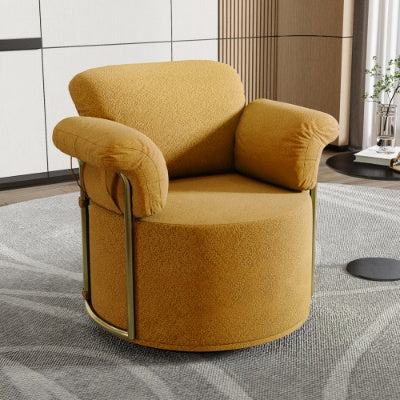 360 Degree Barrel Swivel Accent Sofa Chair Cydd - View 10