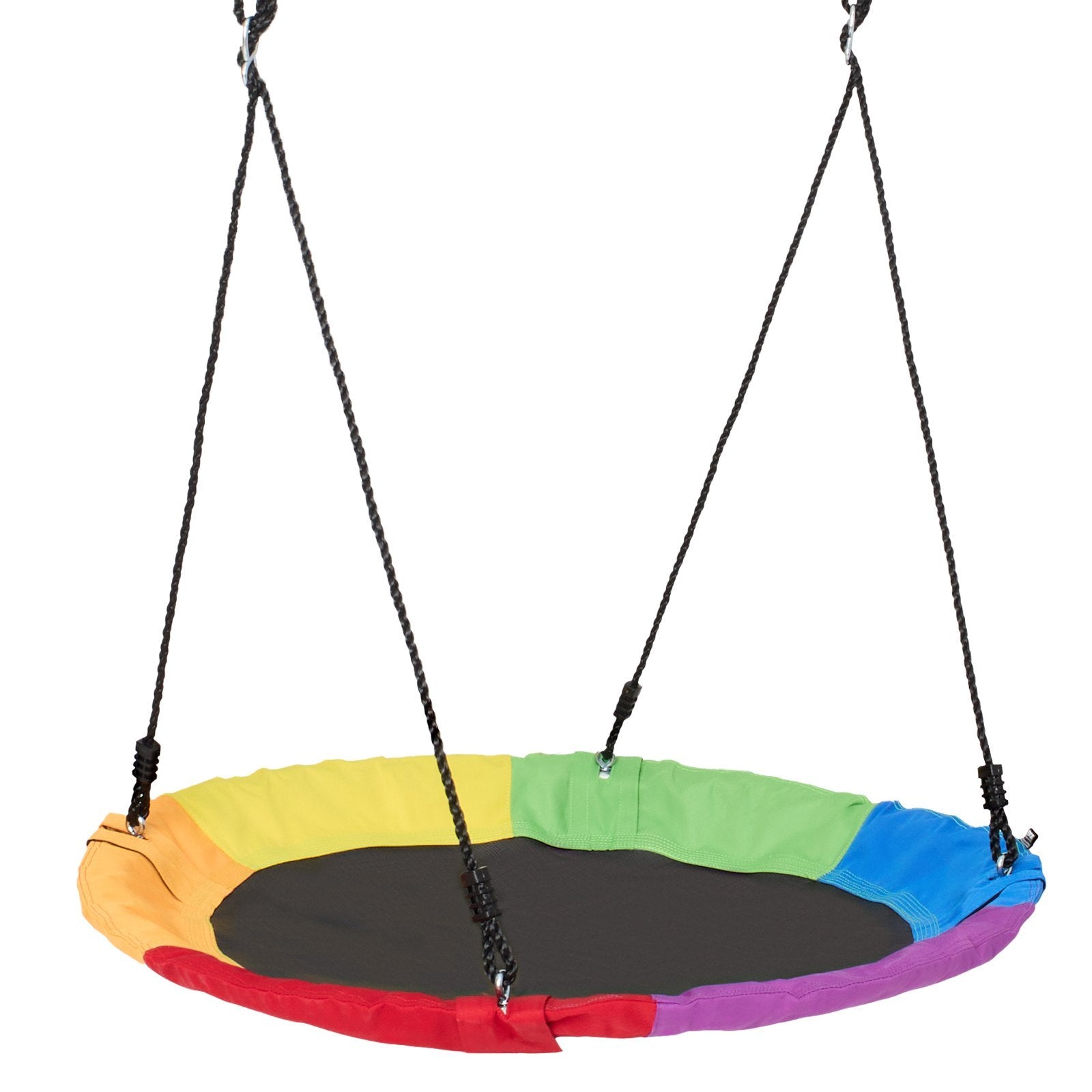 40" Saucer Tree Swing – 750 lb Capacity, 900D Oxford, Adjustable Ropes (US)
