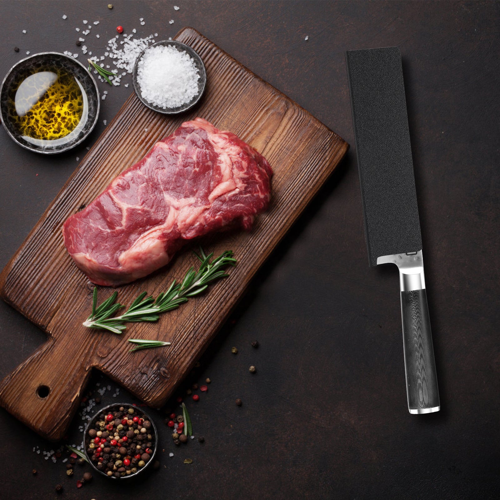 Qulajoy 7 Inch Santoku Knife - Ultra Sharp 67-Layer Damascus VG-10 Core with G10 Handle & Sheath