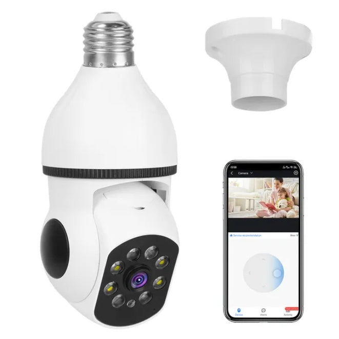 PTZ Security Monitoring Camera With Bidirectional Audio Full-color Night Vision Floodlight