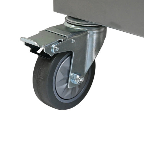 Mobile Charging Cart And Cabinet For Tablets Laptops 35-Device B30PLUS - Silver