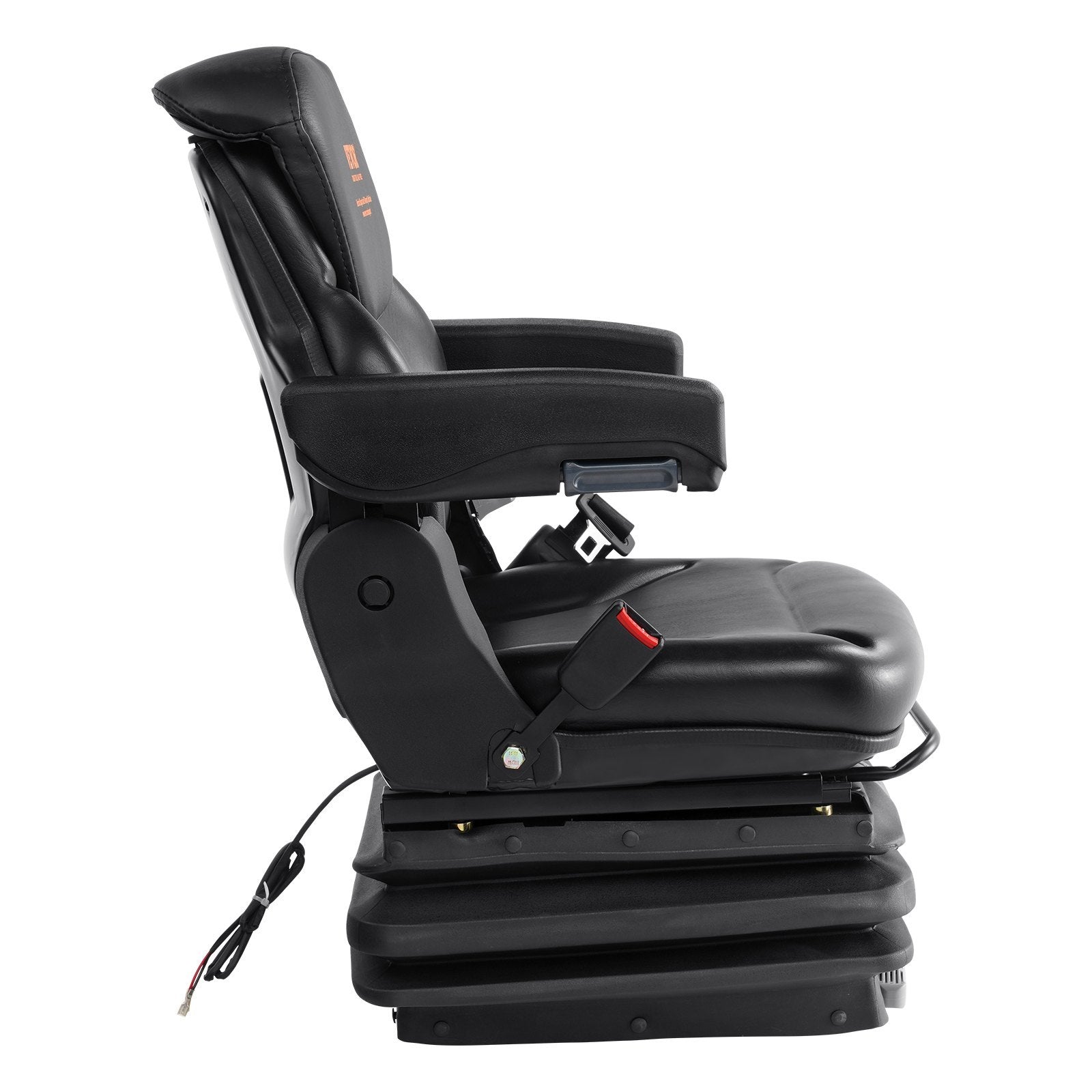 VEVOR Universal Tractor Seat Suspension, Fold Down Forklift Seat