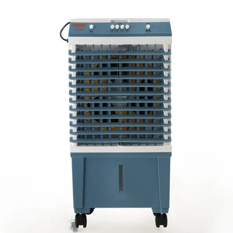 Evaporative Air Cooler – 1400 CFM Swamp Cooler, 3 Speeds, 5-Gal Tank, Oscillating