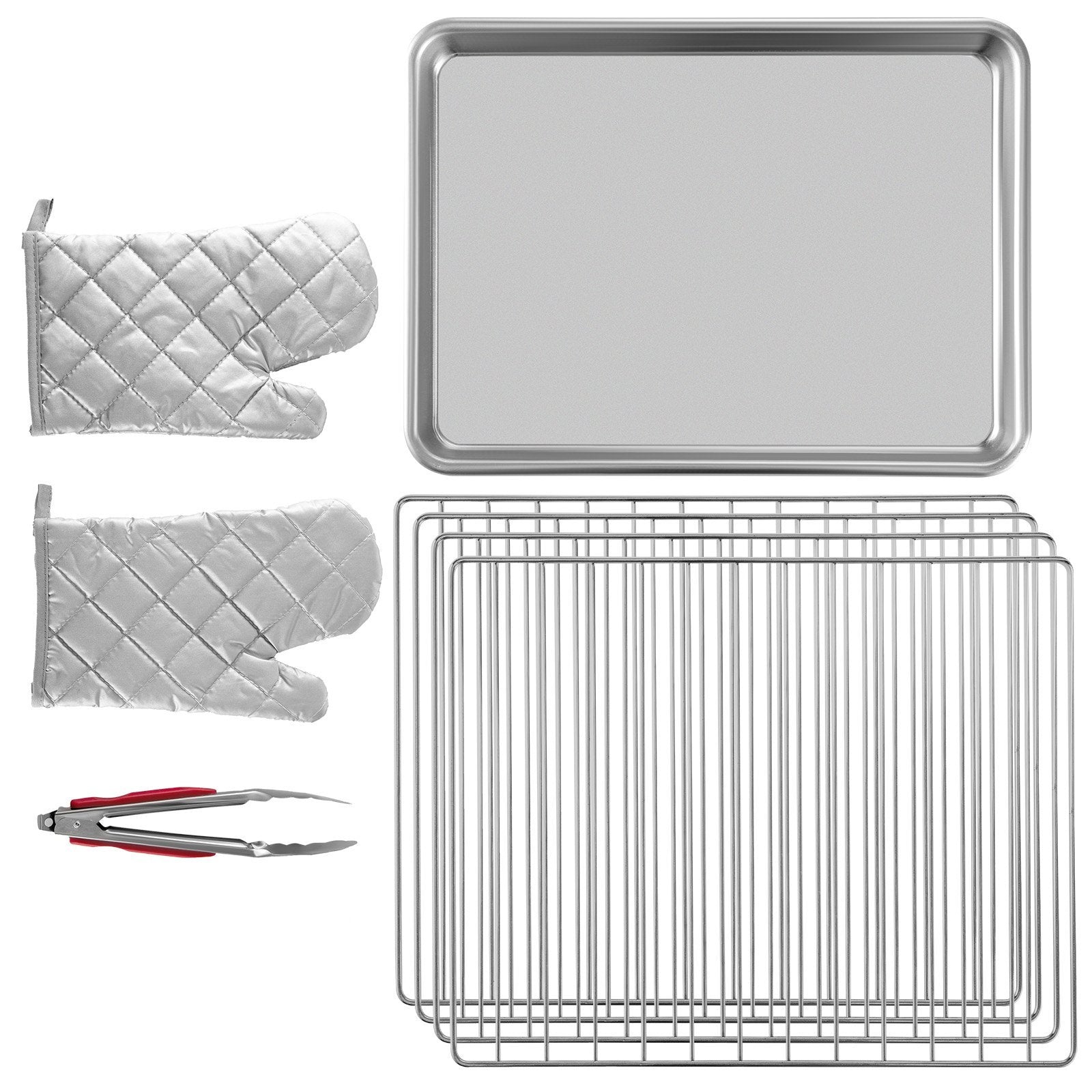 VEVOR Commercial Half-Size Convection Countertop Oven, 1600W, Glass Door, 120V, ETL Listed