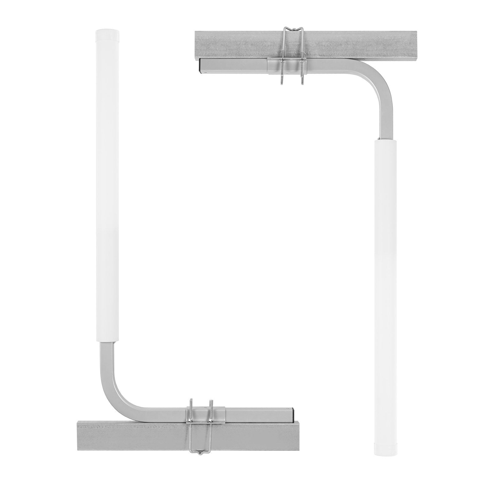 VEVOR Boat Trailer Guide Poles, Adjustable 2PCS, Galvanized Steel with PVC Sleeves