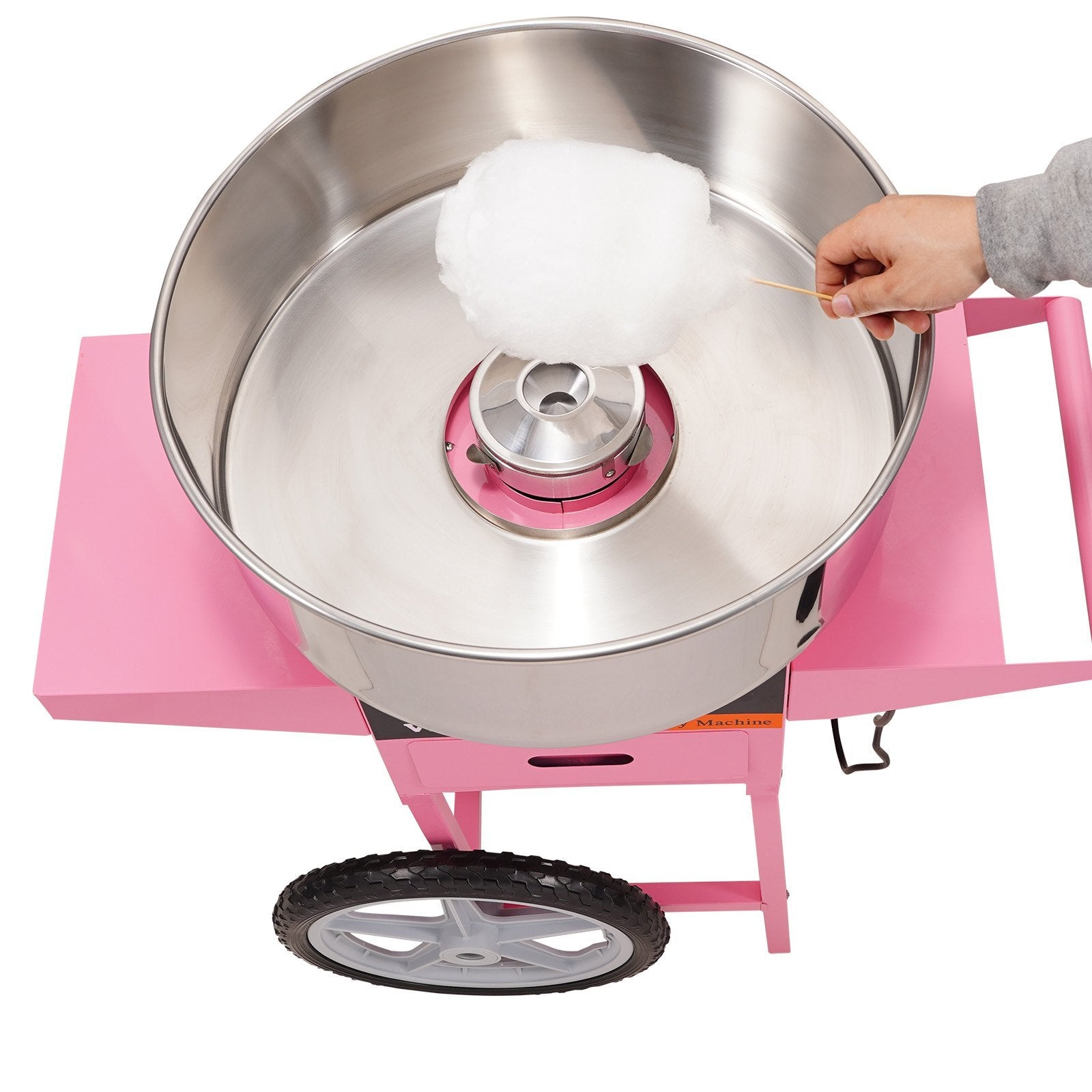 VEVOR Electric Cotton Candy Machine with Cart, 1000W