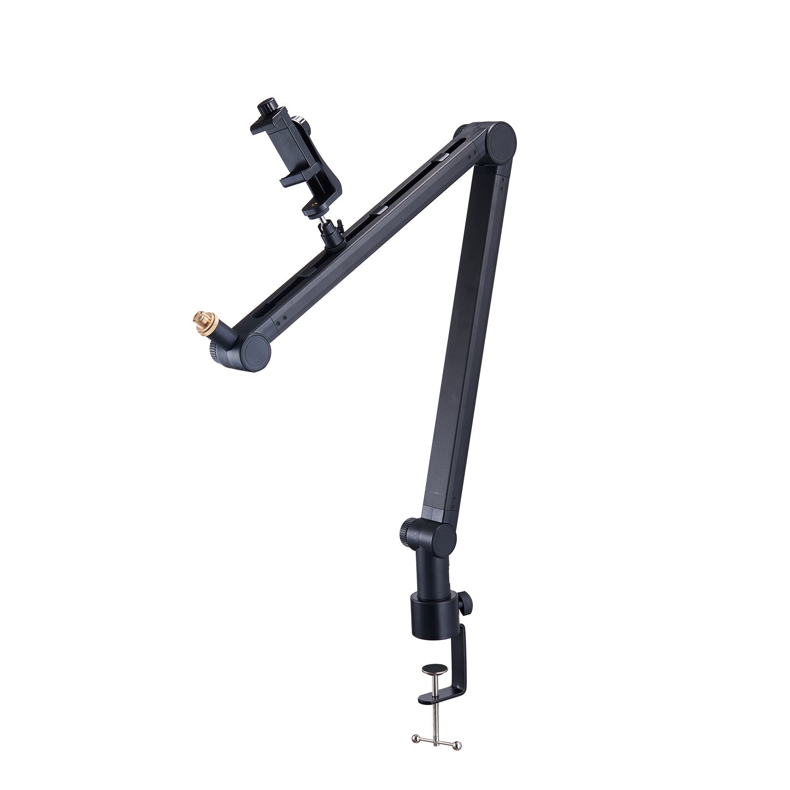 VEVOR Adjustable Microphone Boom Arm With Desk Mount — Compatible with Blue, HyperX, Shure & Audio‑Technica