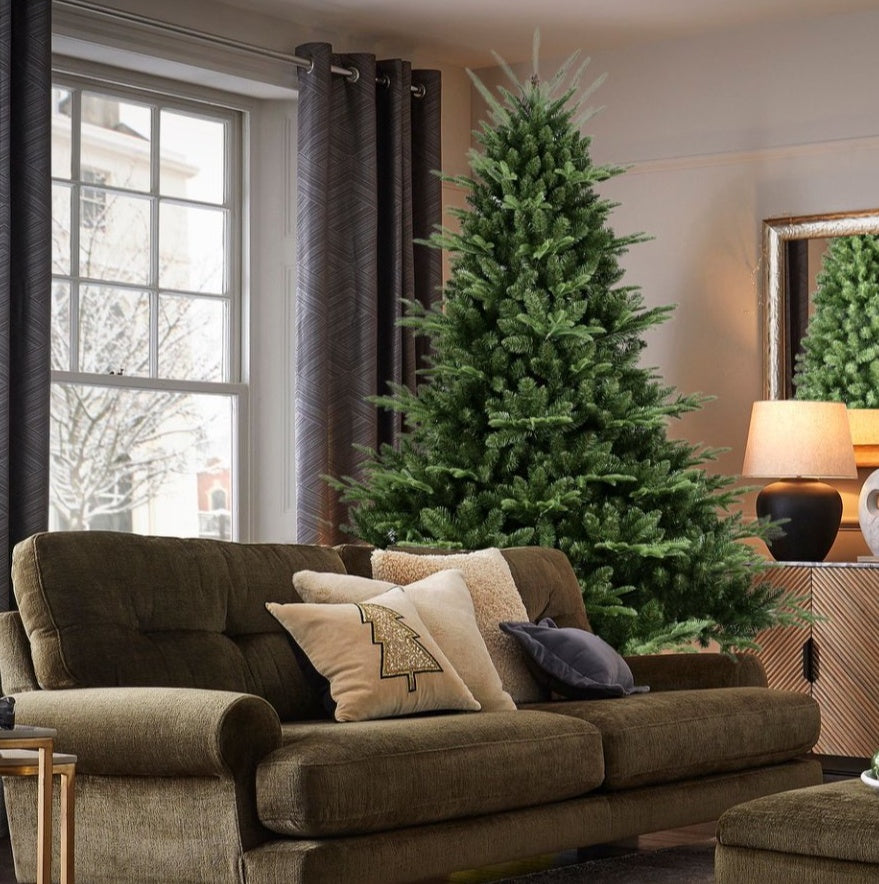 5ft PE/PVC Mixed Christmas Tree with Hinged Branches