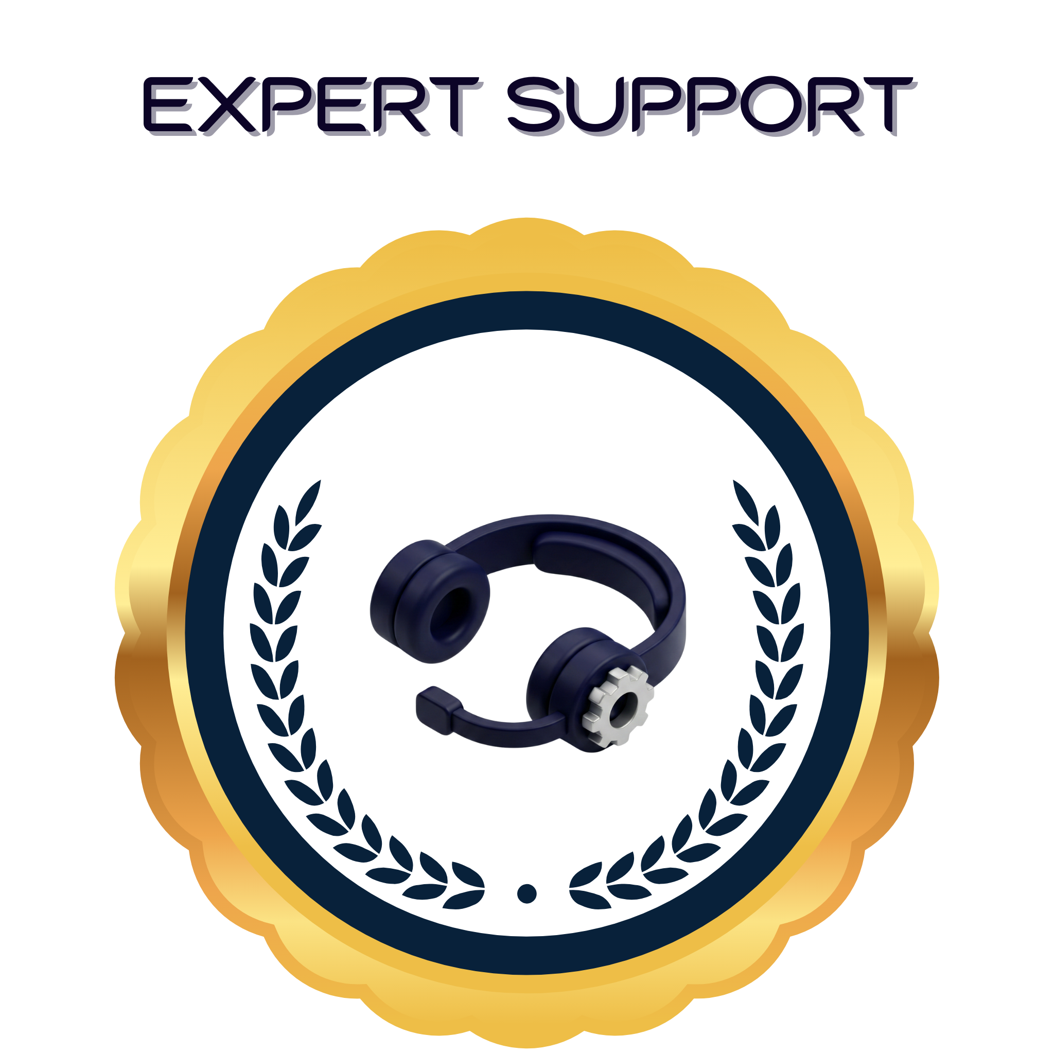 Expert support badge