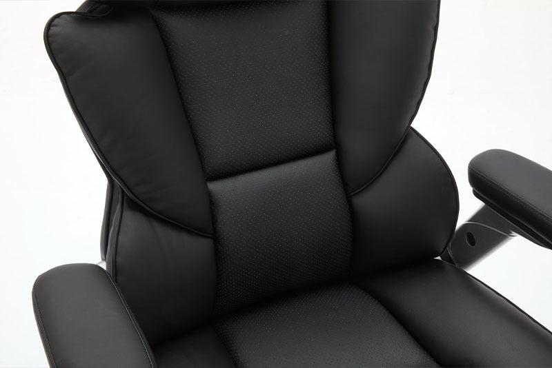 Big & Tall Executive Office Chair — 500 lb Capacity, Adjustable Lumbar & Flip-up Arms