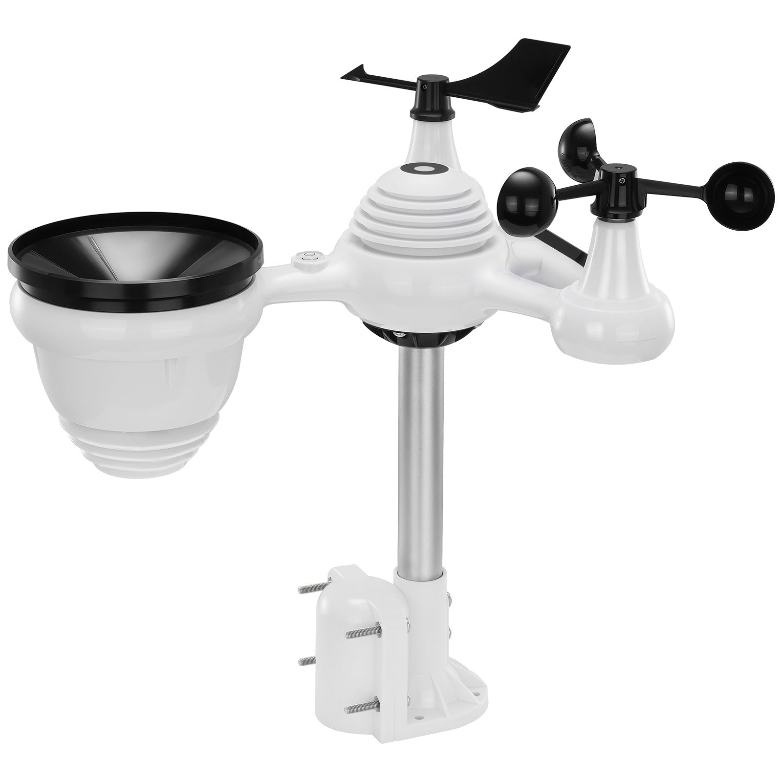 VEVOR 7-in-1 Wireless Weather Station, 7.5" Large Color Display — Indoor/Outdoor