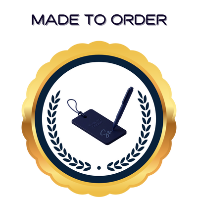 Logo with a blue book and star symbol, surrounded by gold and navy elements, on a white background.