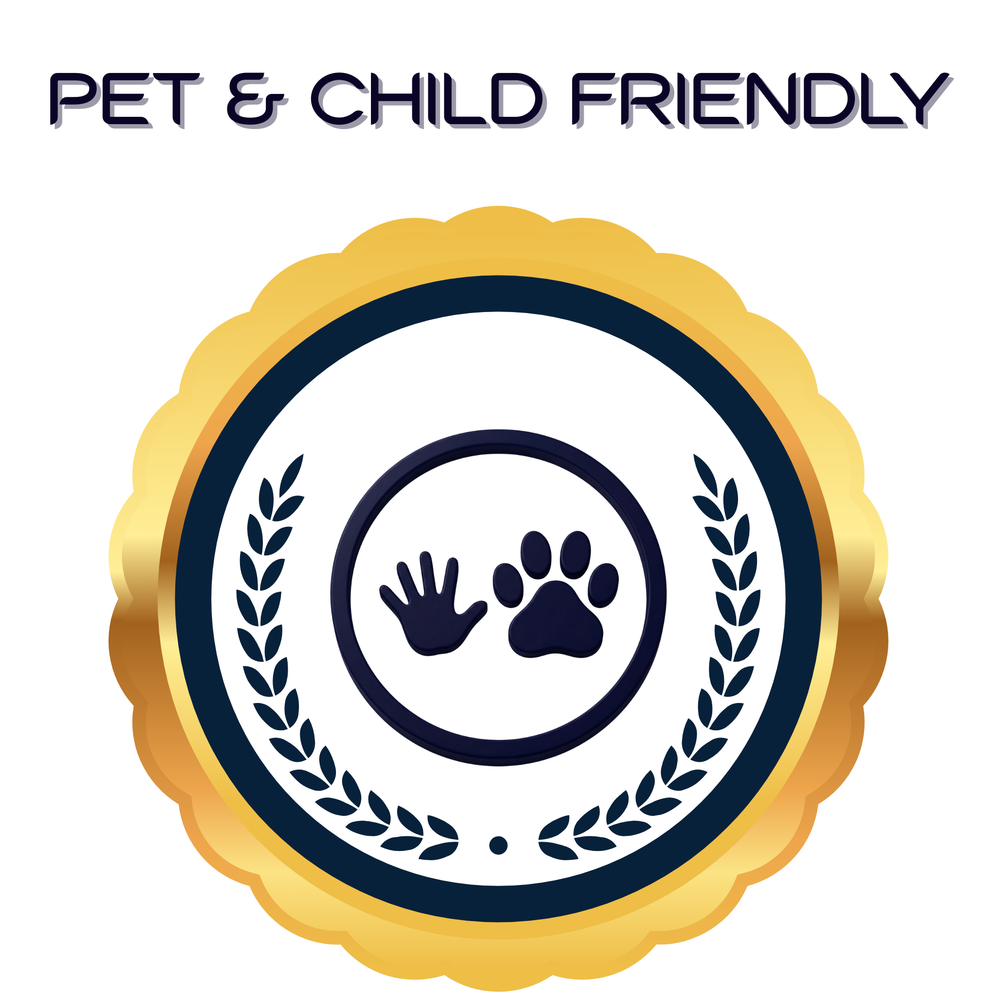 Pet child friendly badge