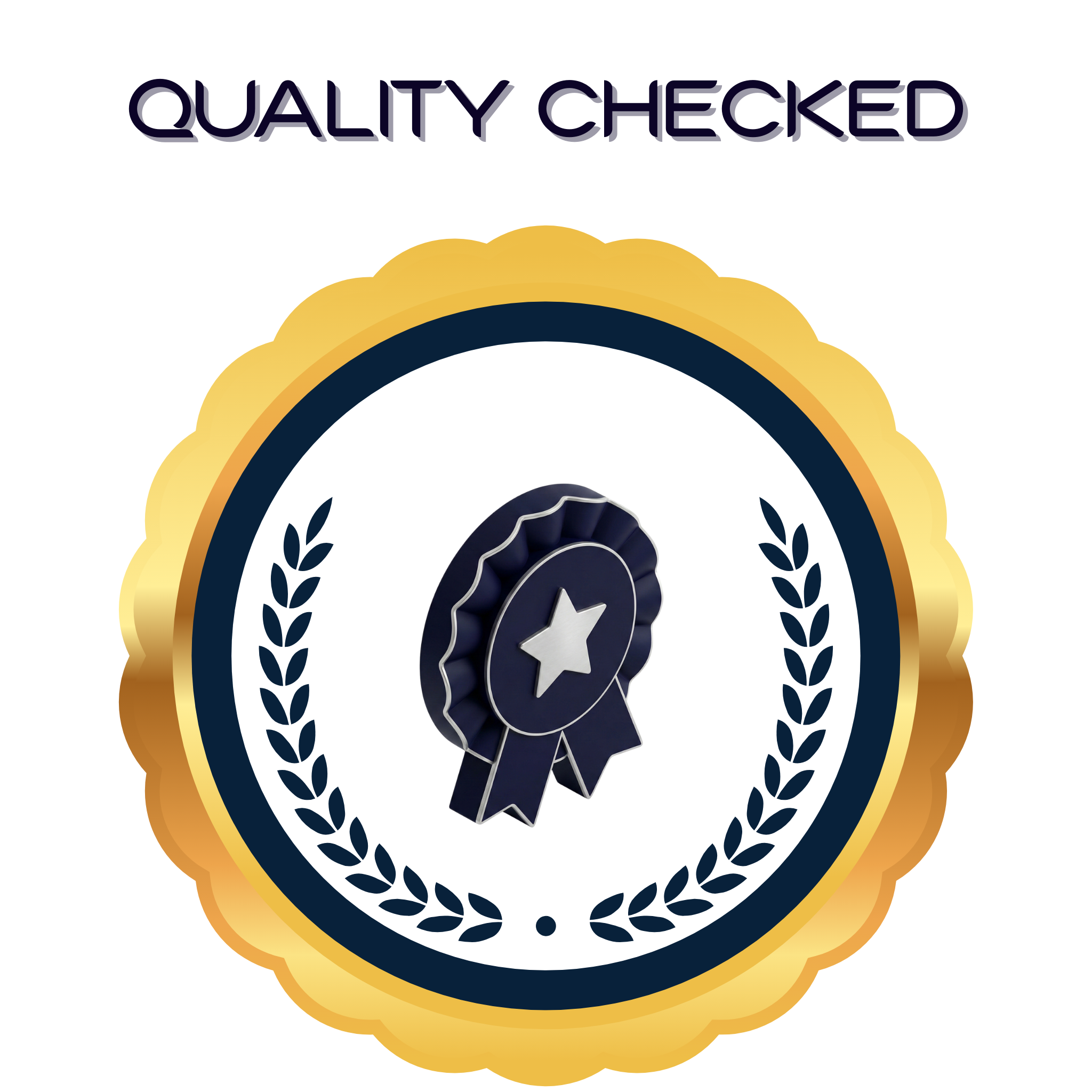 Quality checked badge