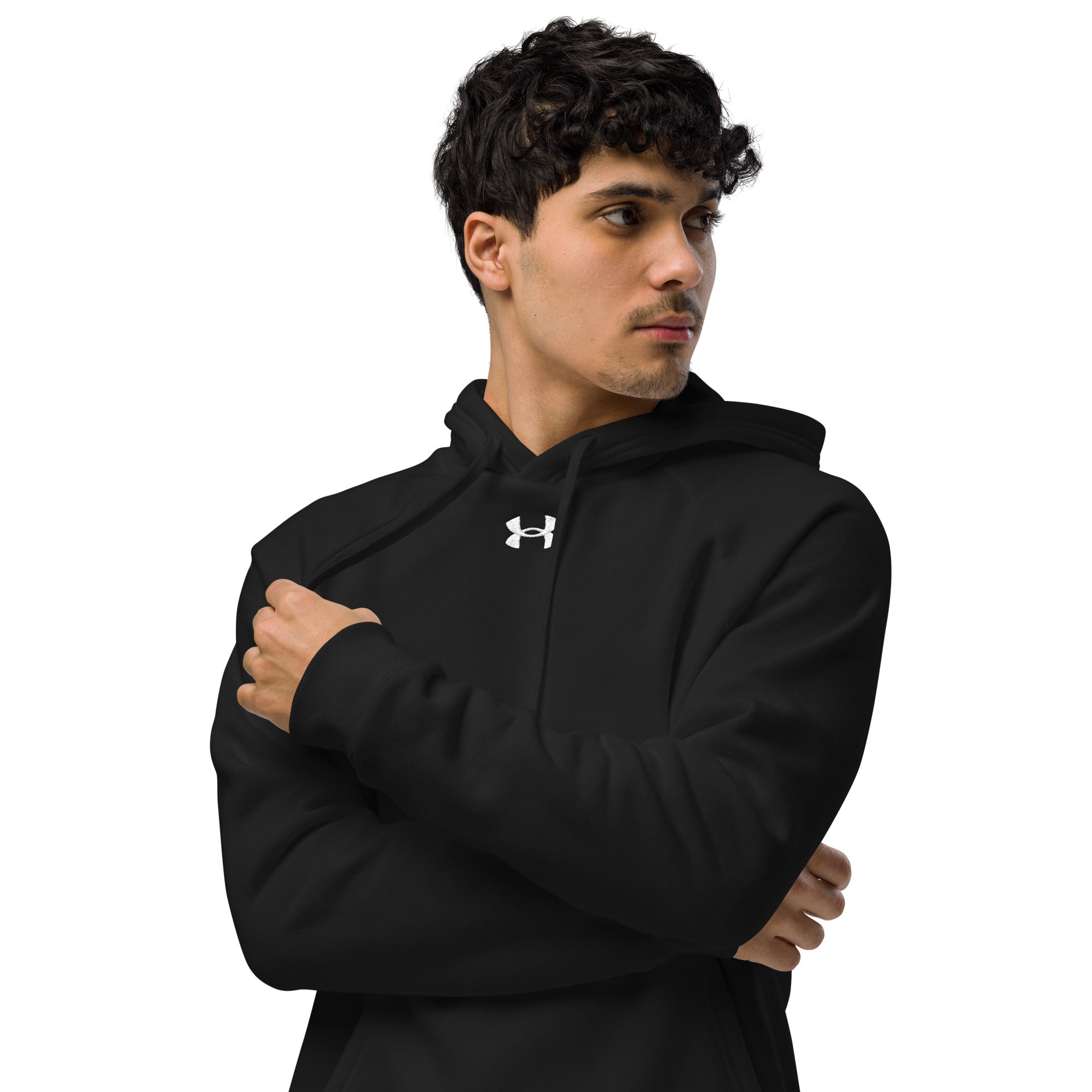Coocosh's Under Armour® Joy-Pills Hoodie effortlessly combines cozy 80/20 cotton-poly fleece with a sleek, unisex design. Ideal for lounging or on-the-go, it features ribbed cuffs and a front pouch pocket, ensuring style and comfort from every angle.