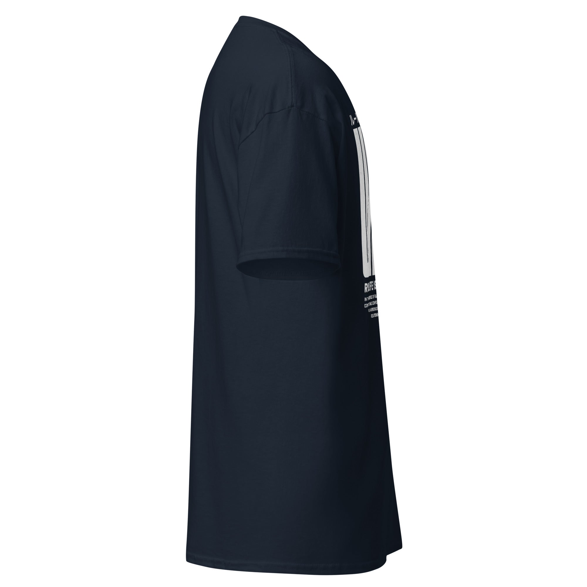 Coocosh unisex classic tee in dark hues, exuding effortless style with a breathable 100% cotton fabric. This structured piece features taped shoulders and a relaxed fit, ideal for layering or showcasing your streetwear vibe with confidence.