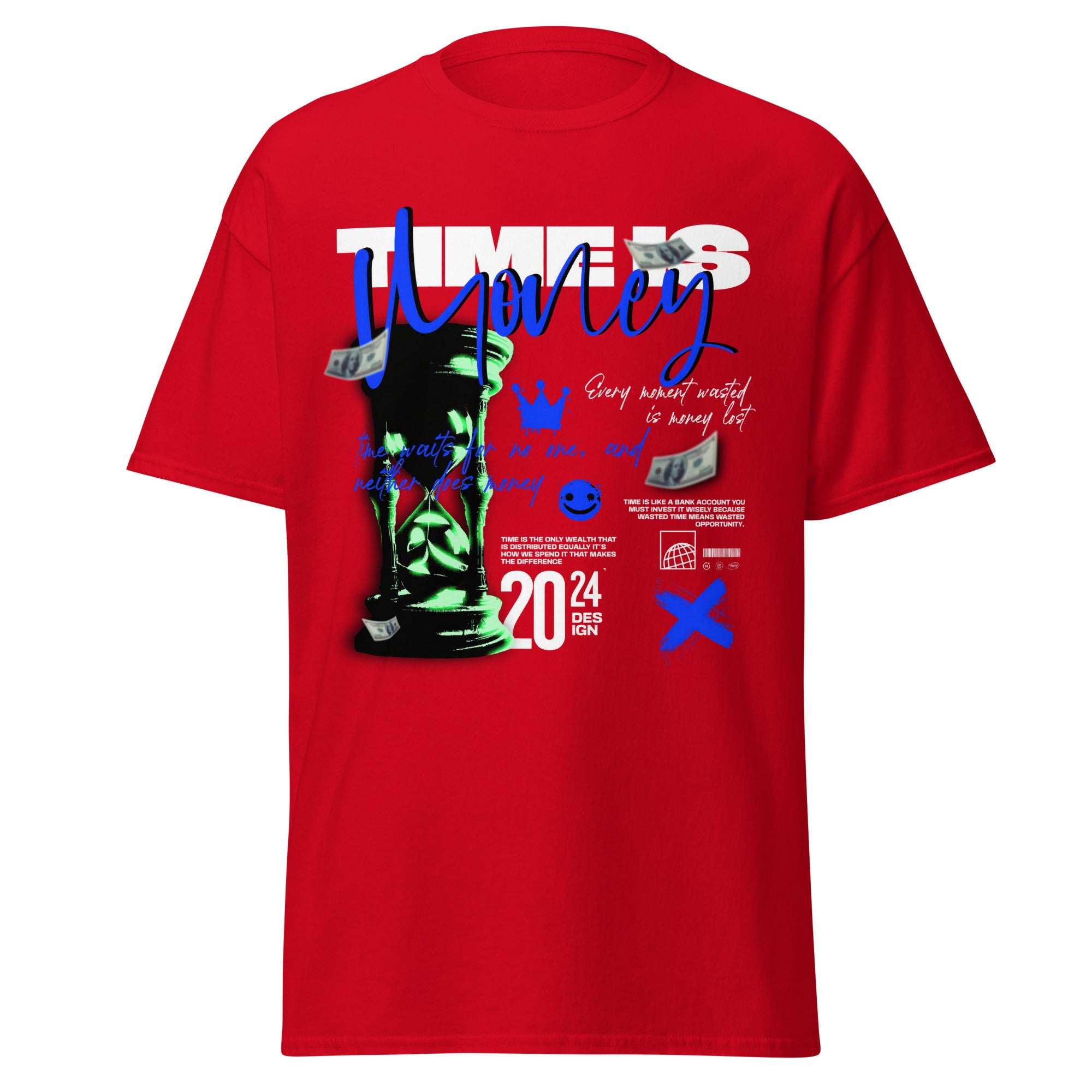 Coocosh vibrant red unisex classic tee featuring the engaging 'Turned Up' design, crafted from 100% breathable cotton for ultimate comfort. Perfect for streetwear enthusiasts seeking style and versatility in every outfit.